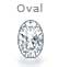 diamonds : oval